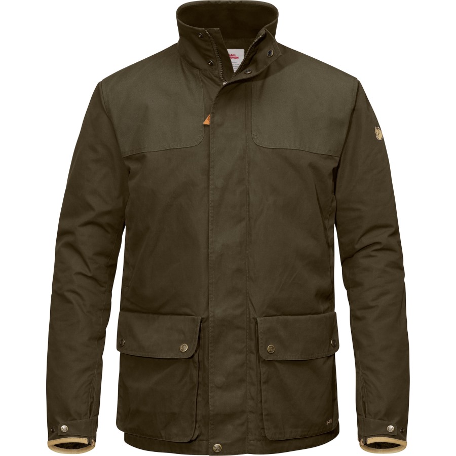 Fjällräven Outlets Dark Olive Srmland Padded Jacket M