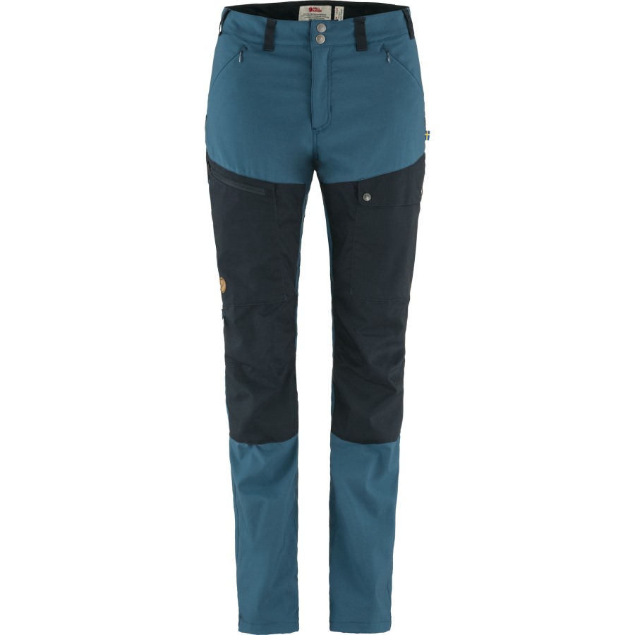 Fjällräven Outlets Indigo Blue-Dark Navy Abisko Midsummer Trousers W Short
