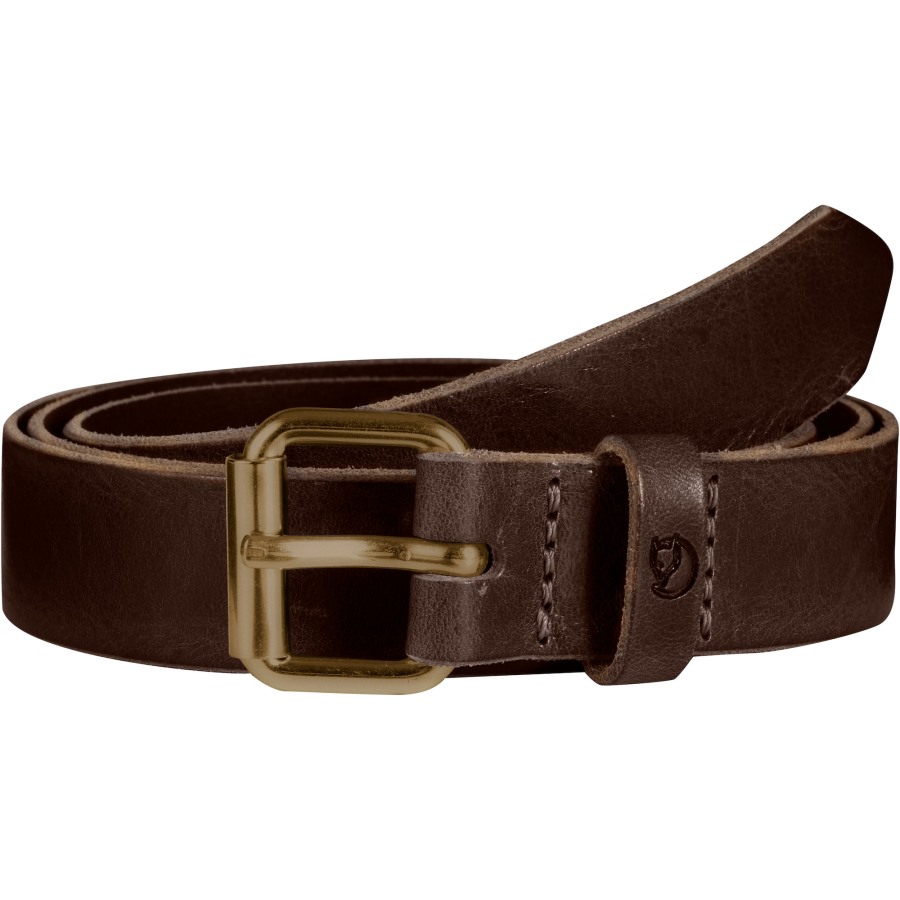 Leather Brown Fjällräven Outlets Singi Belt 2.5 Cm