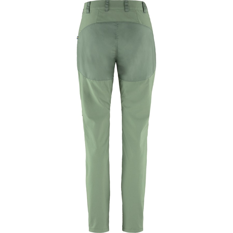 Jade Green-Patina Green Abisko Midsummer Trousers W Short Fjällräven Outlets