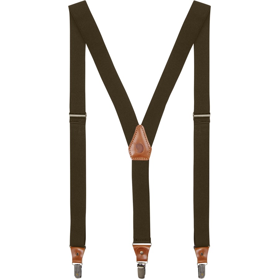 Fjällräven Outlets Singi Clip Suspenders Dark Olive