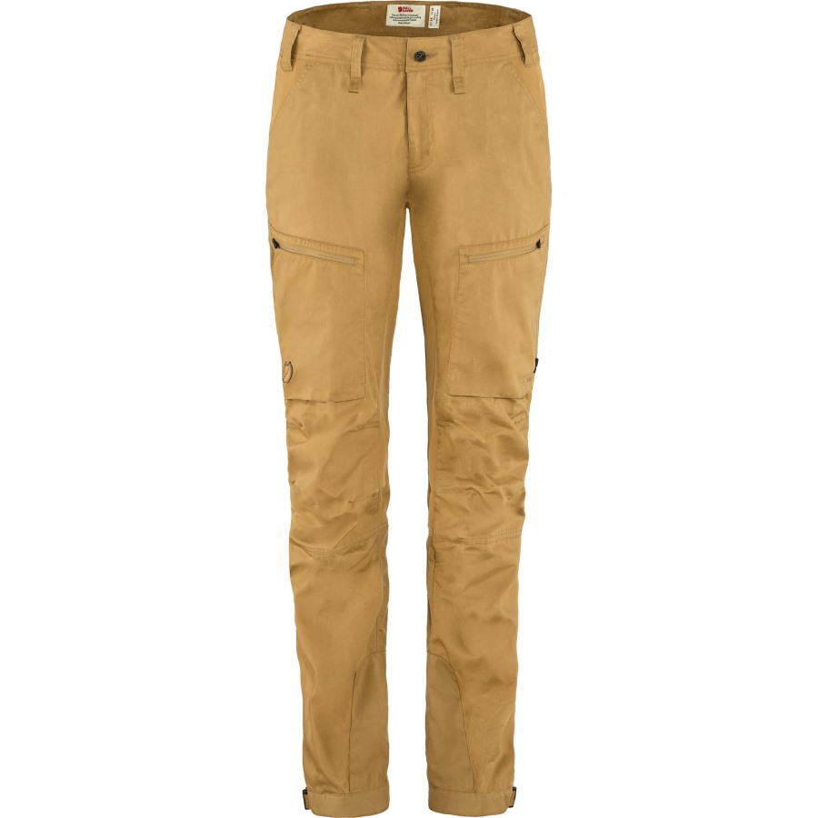 Fjällräven Outlets Abisko Lite Trekking Trousers W Reg Buckwheat Brown