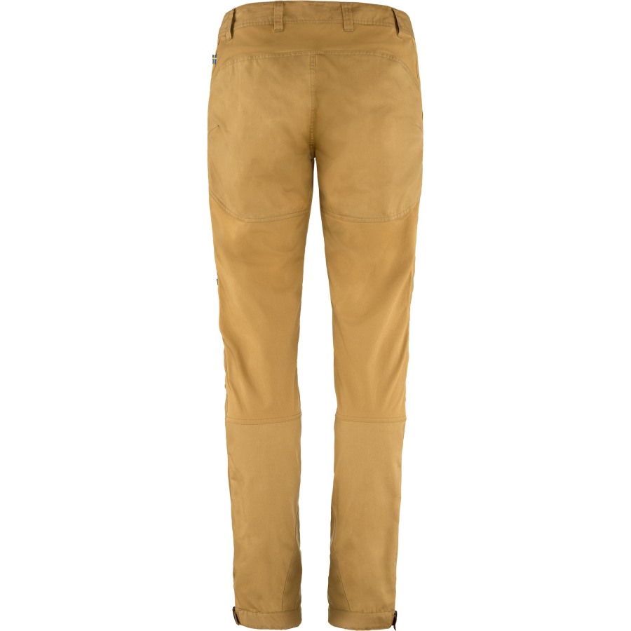 Abisko Lite Trekking Trousers W Short Fjällräven Outlets Buckwheat Brown