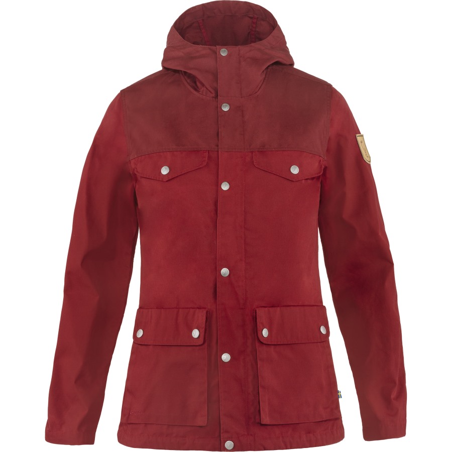 Fjällräven Outlets Pomegranate Red-Bordeaux Red Greenland Jacket W