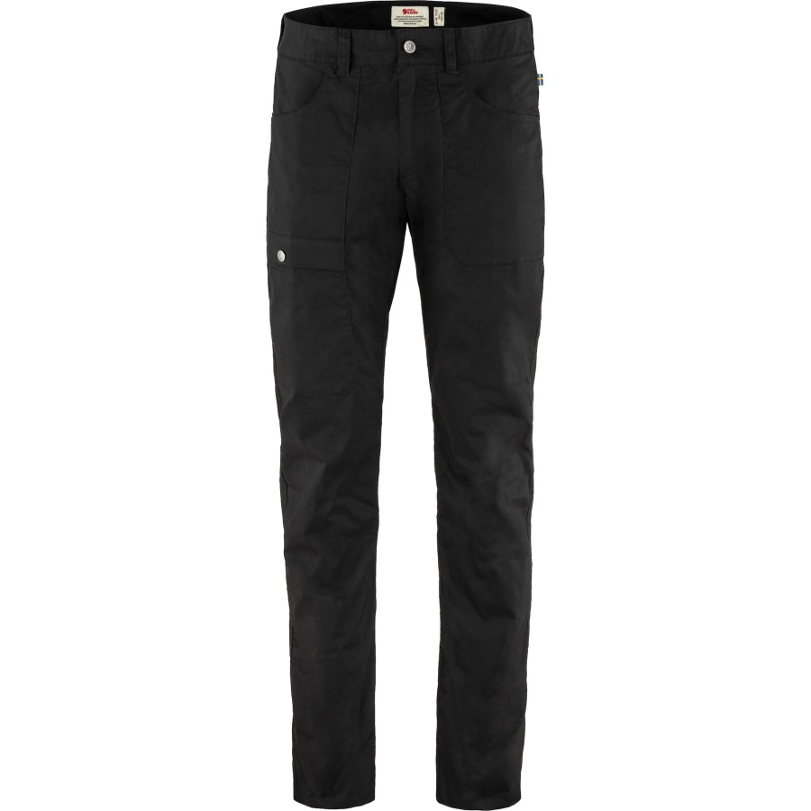 Vardag Lite Trousers M Long Black Fjällräven Outlets