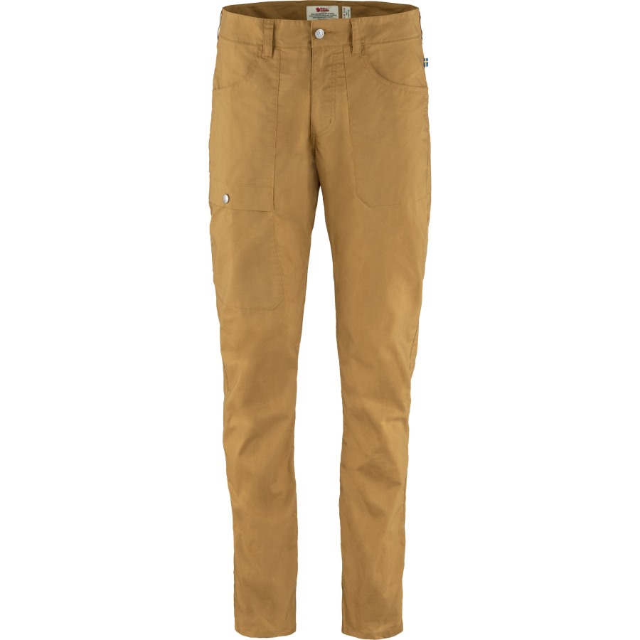 Fjällräven Outlets Vardag Lite Trousers M Long Buckwheat Brown