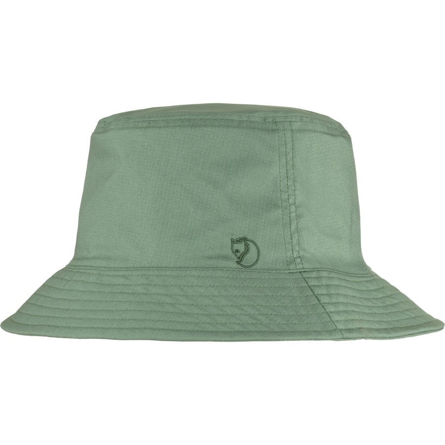 Reversible Bucket Hat Patina Green-Dark Navy Fjällräven Outlets Brand