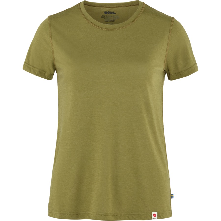 Moss Green Fjällräven Outlets High Coast Lite T-Shirt W