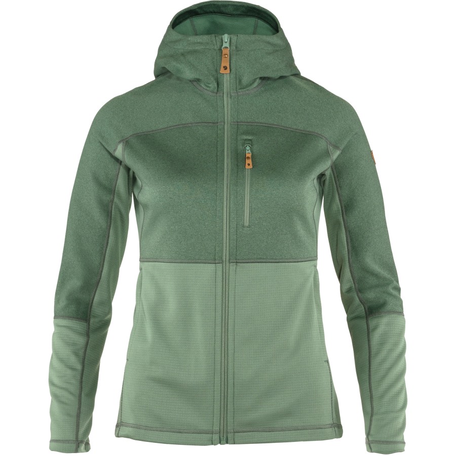 Fjällräven Outlets Patina Green Abisko Trail Fleece W