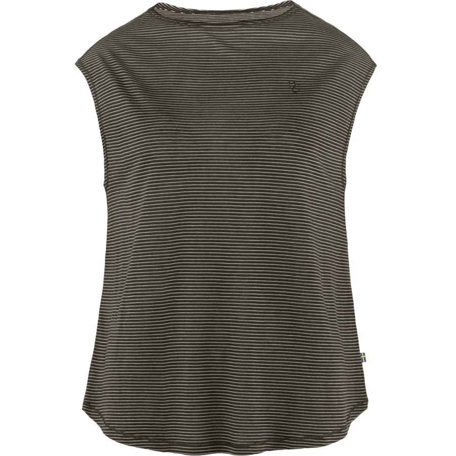 High Coast Cool T-Shirt W Fjällräven Outlets Brand Dark Grey