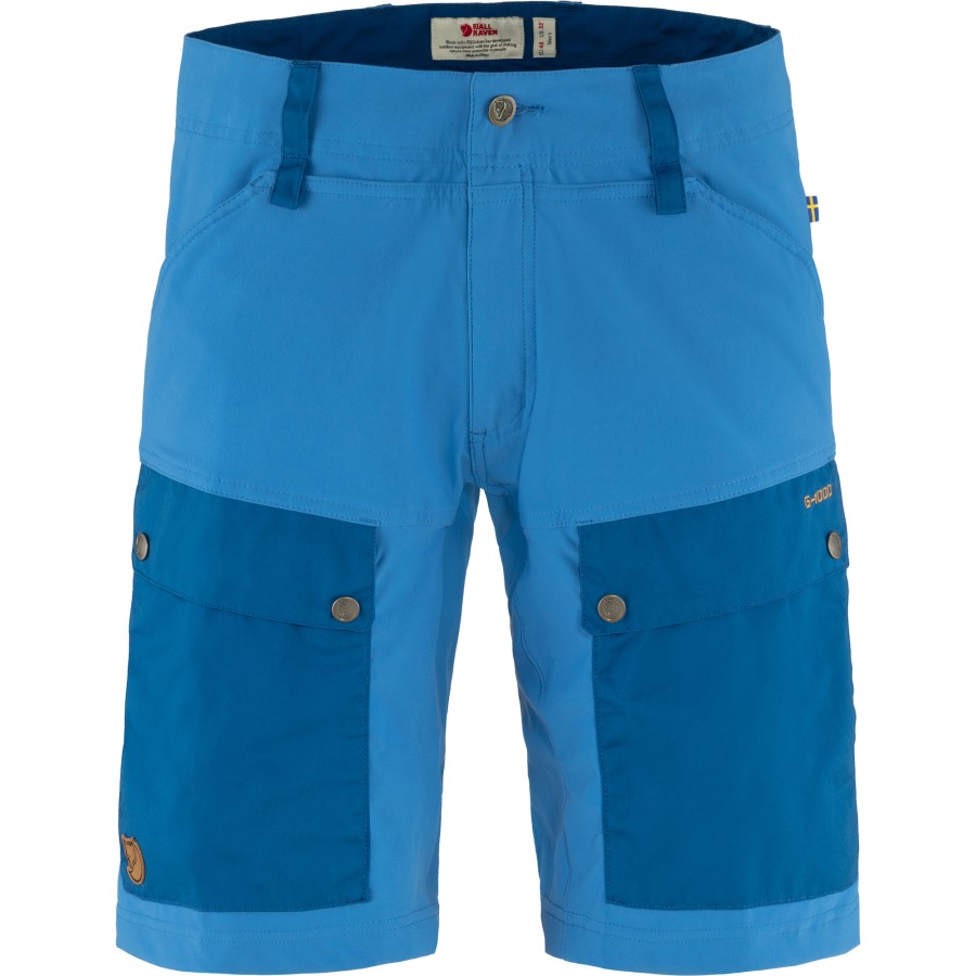 Keb Shorts M Fjällräven Outlets Alpine Blue-UN Blue