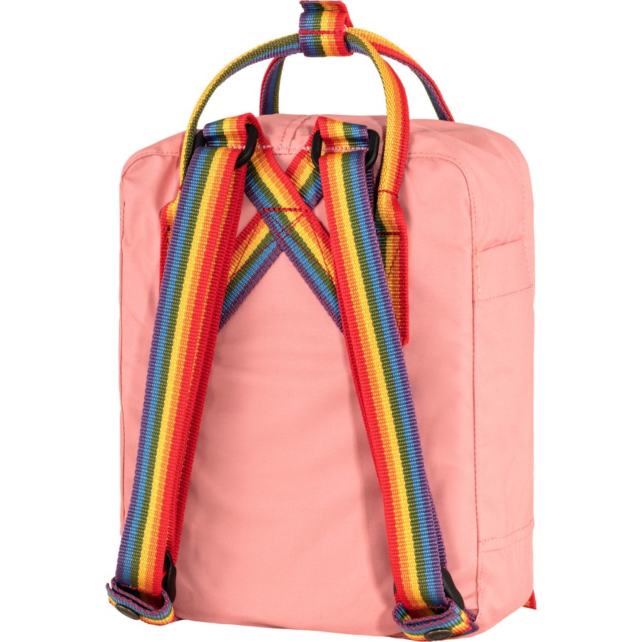 Fjällräven Outlets Pink-Rainbow Pattern Kånken Rainbow Mini