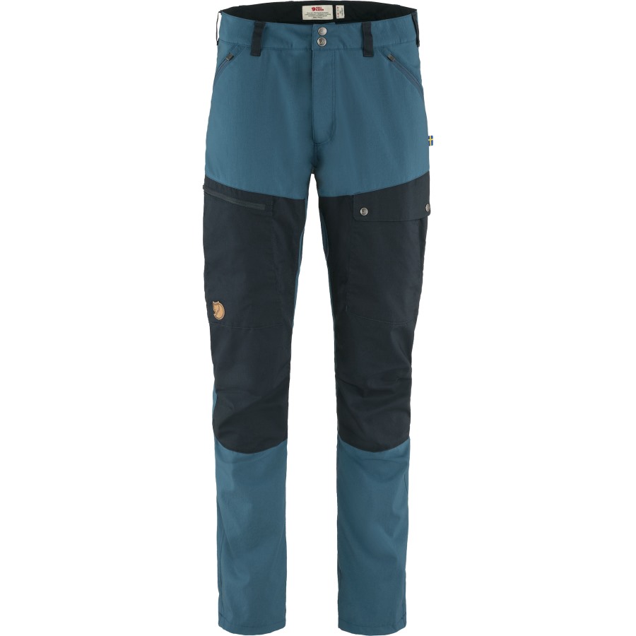 Abisko Midsummer Trousers M Reg Fjällräven Outlets Indigo Blue-Dark Navy