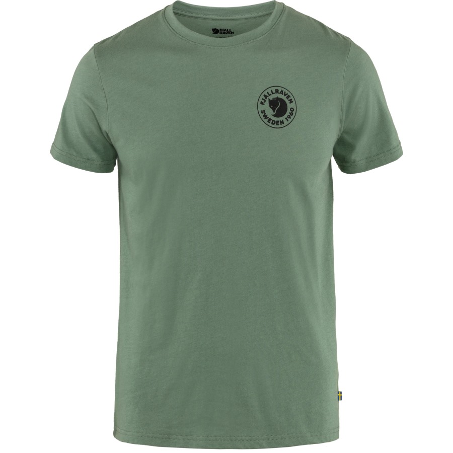 Patina Green Fjällräven Outlets 1960 Logo T-Shirt M