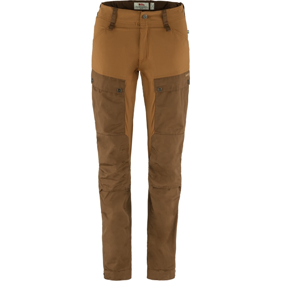 Keb Trousers W Short Fjällräven Outlets Timber Brown-Chestnut