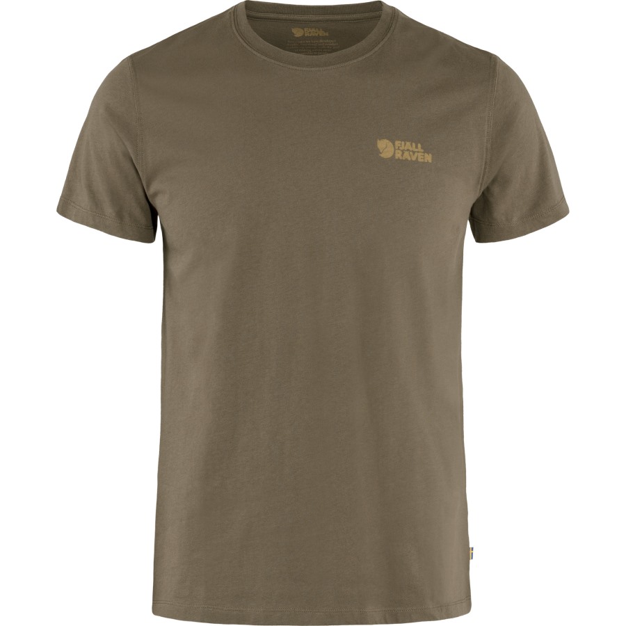 Torneträsk T-Shirt M Dark Olive Fjällräven Outlets