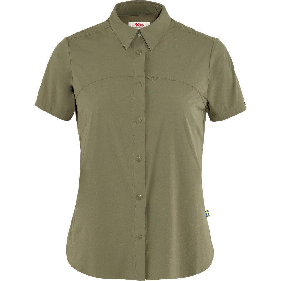 Fjällräven Outlets High Coast Lite Shirt Ss W Green