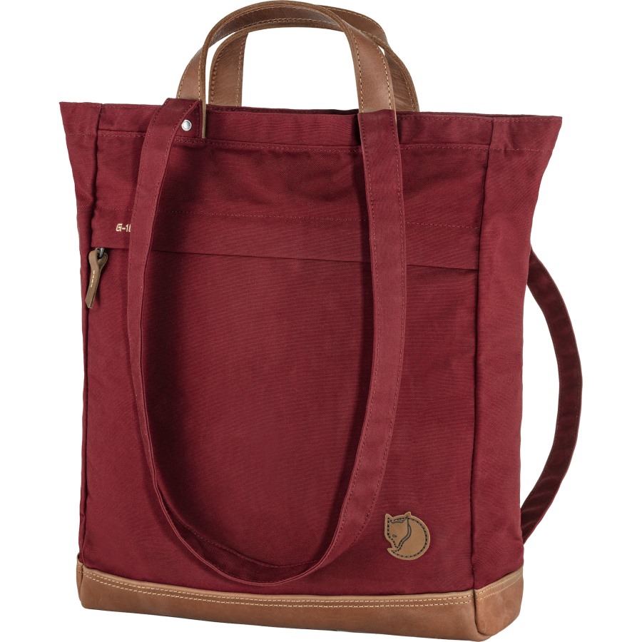 Totepack No. 2 Bordeaux Red Fjällräven Outlets Brand