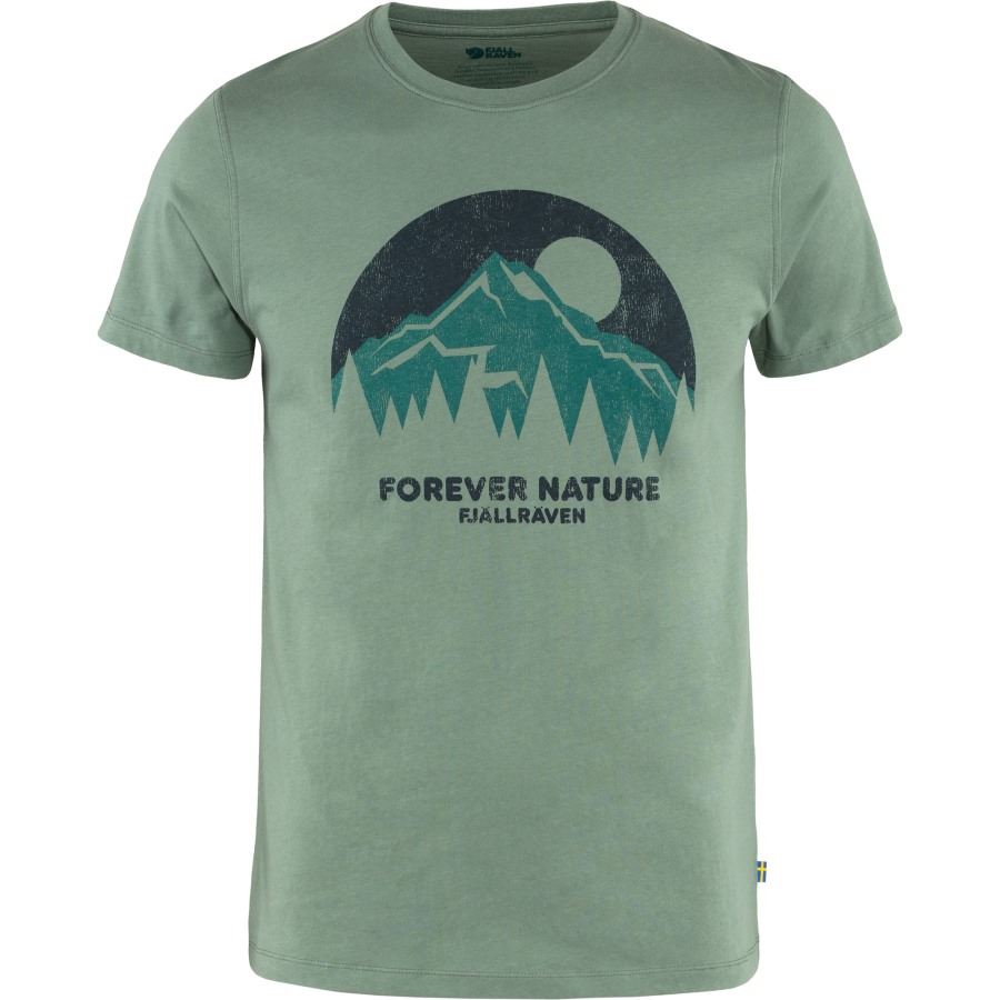Patina Green Nature T-Shirt M Fjällräven Outlets