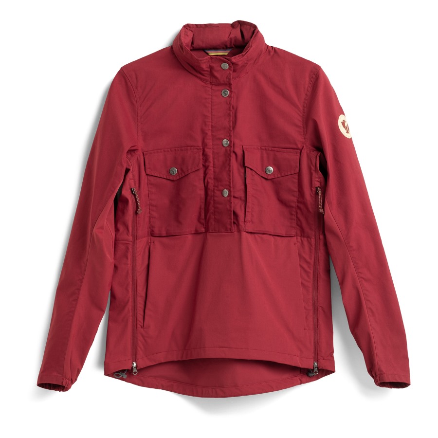 S/F Räven Anorak W Fjällräven Outlets Pomegranate Red