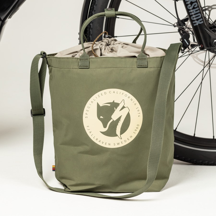 S/F Cave Tote Green Fjällräven Outlets