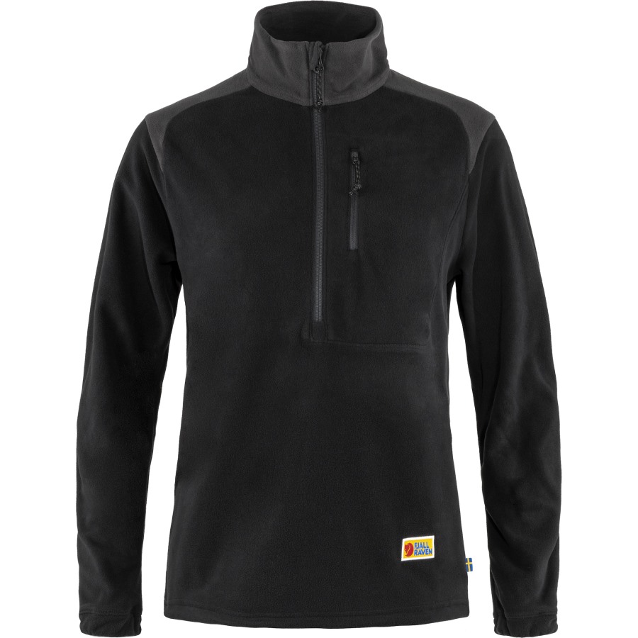 Fjällräven Outlets Vardag Lite Fleece W Black-Dk.Grey