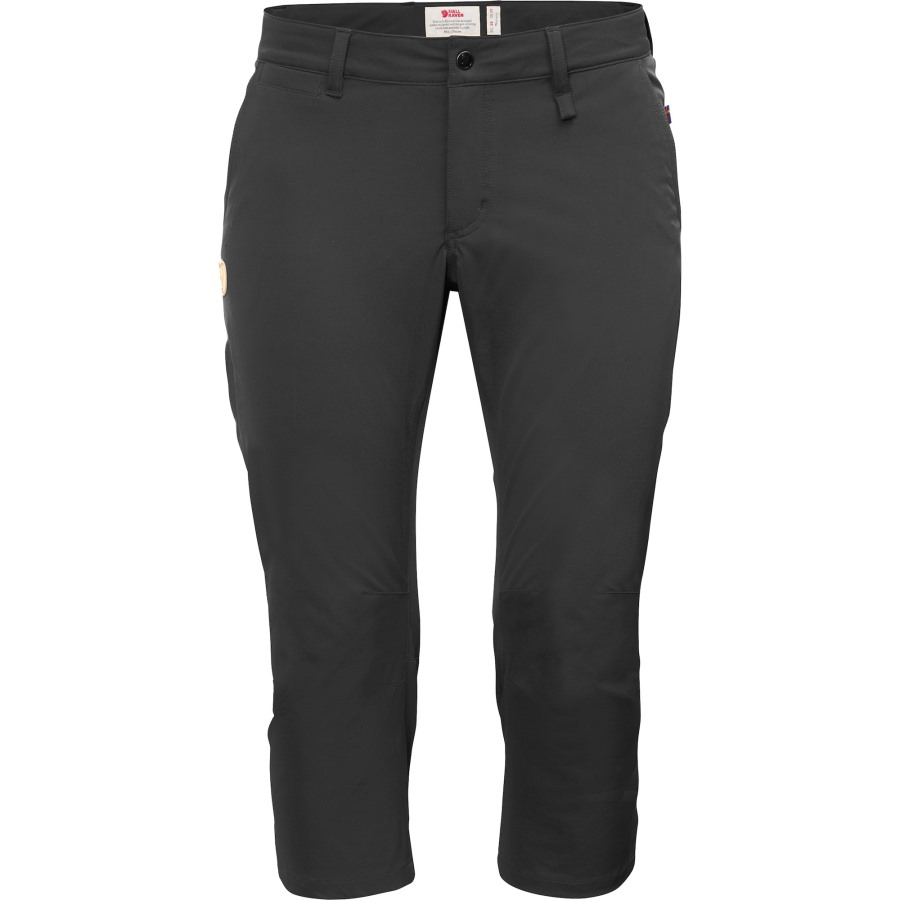 Dark Grey Abisko Capri Trousers W Fjällräven Outlets