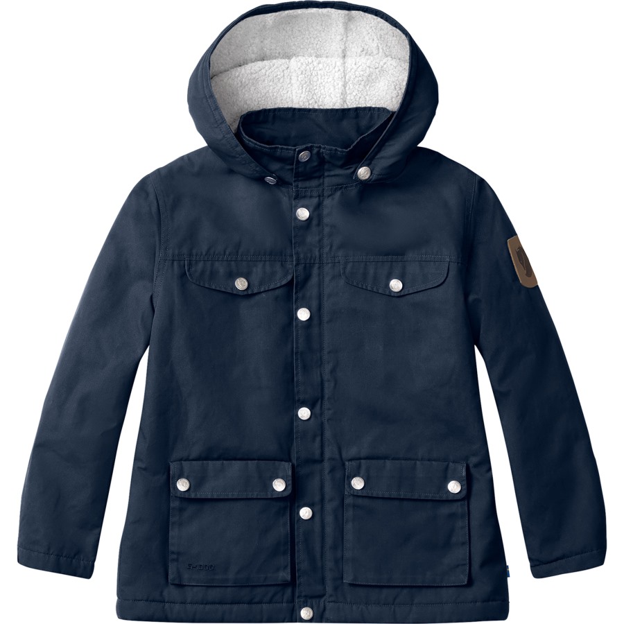 Kids Greenland Winter Jacket Night Sky Fjällräven Outlets