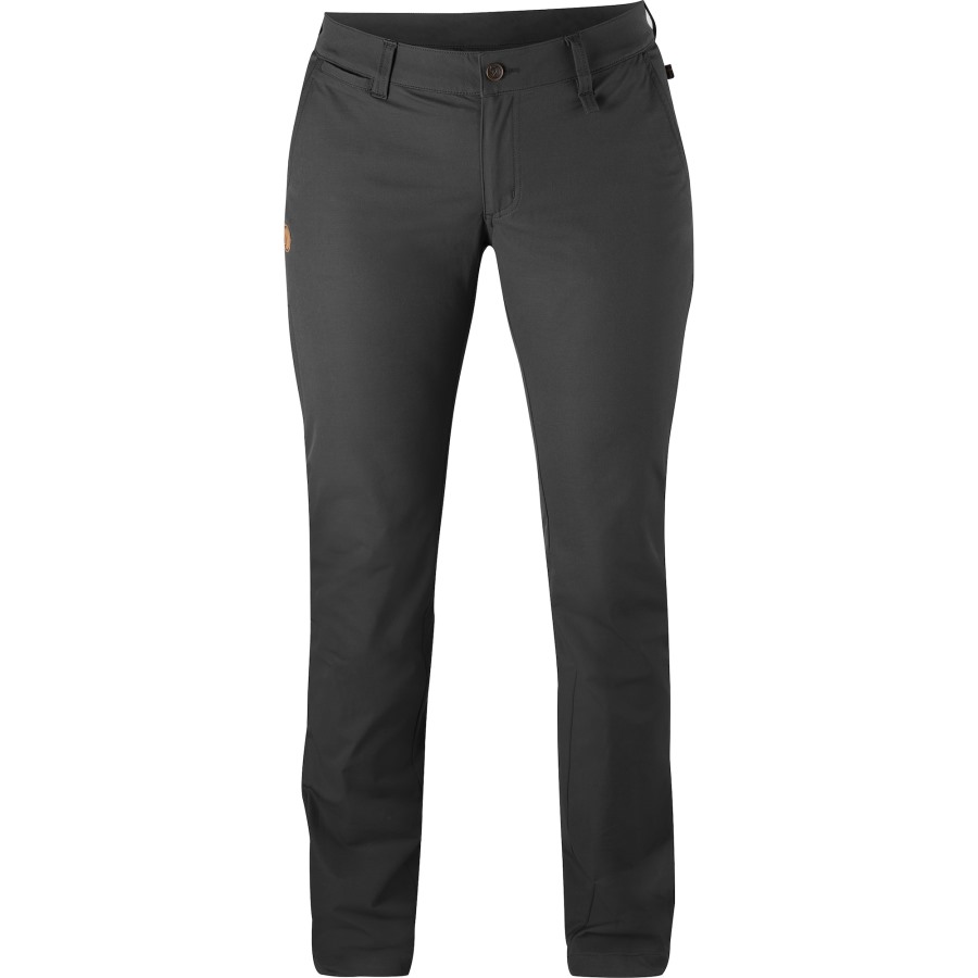 Abisko Stretch Trousers W Reg Dark Grey Fjällräven Outlets
