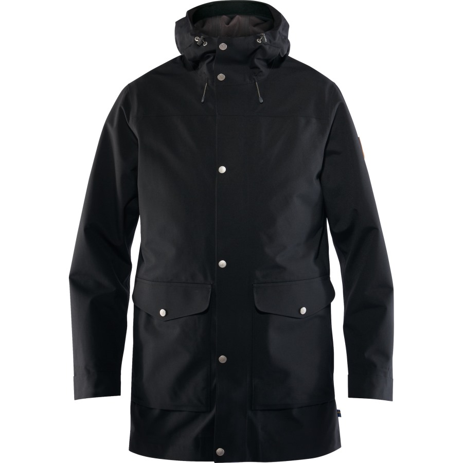 Fjällräven Outlets Black Greenland Eco-Shell Jacket M