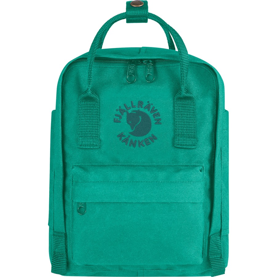 Re-Kånken Mini Emerald Fjällräven Outlets