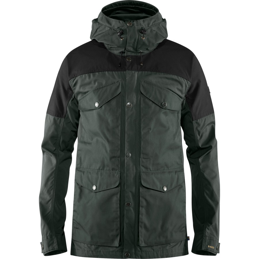 Dark Grey-Black Fjällräven Outlets Vidda Pro Jacket M