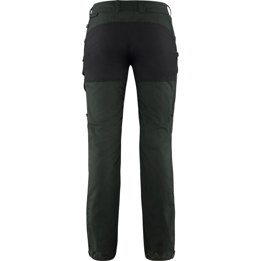 Vidda Pro Ventilated Trousers W Short Fjällräven Outlets Dark Grey-Black