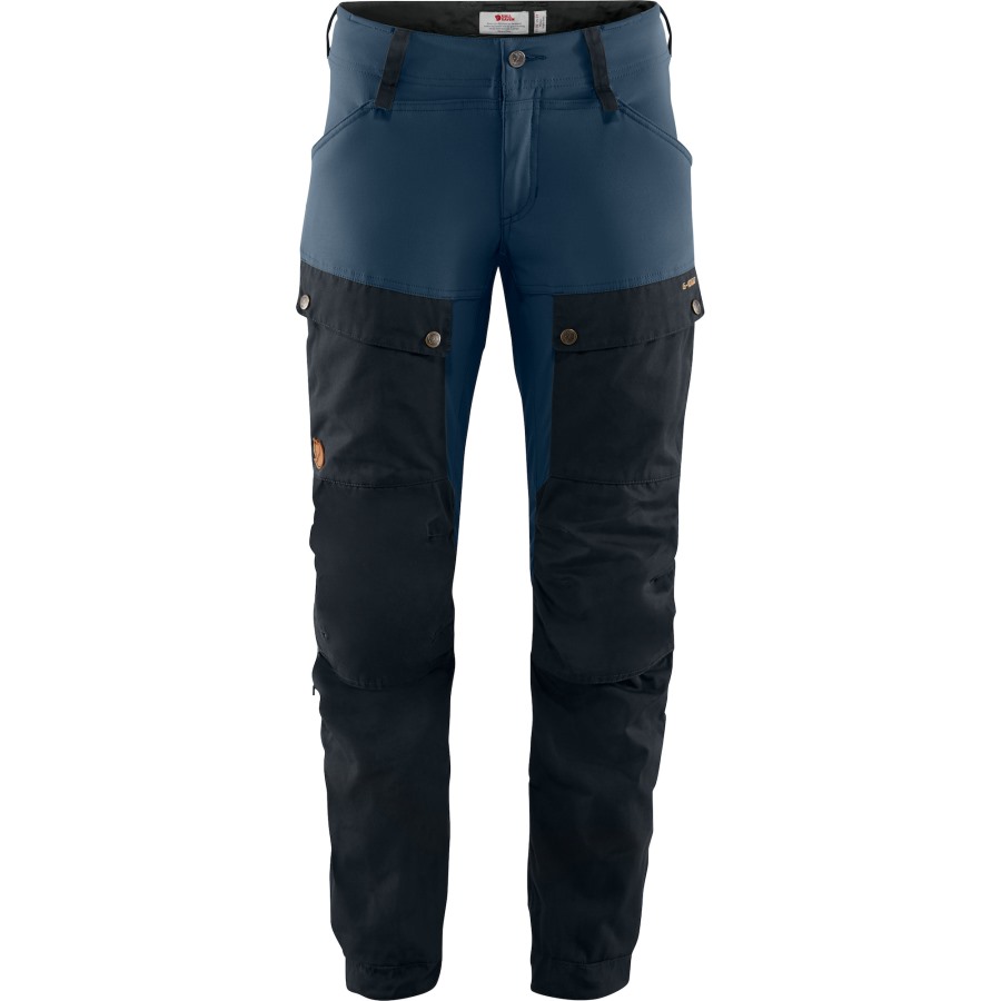 Keb Trousers W Reg Dark Navy-Uncle Blue Fjällräven Outlets
