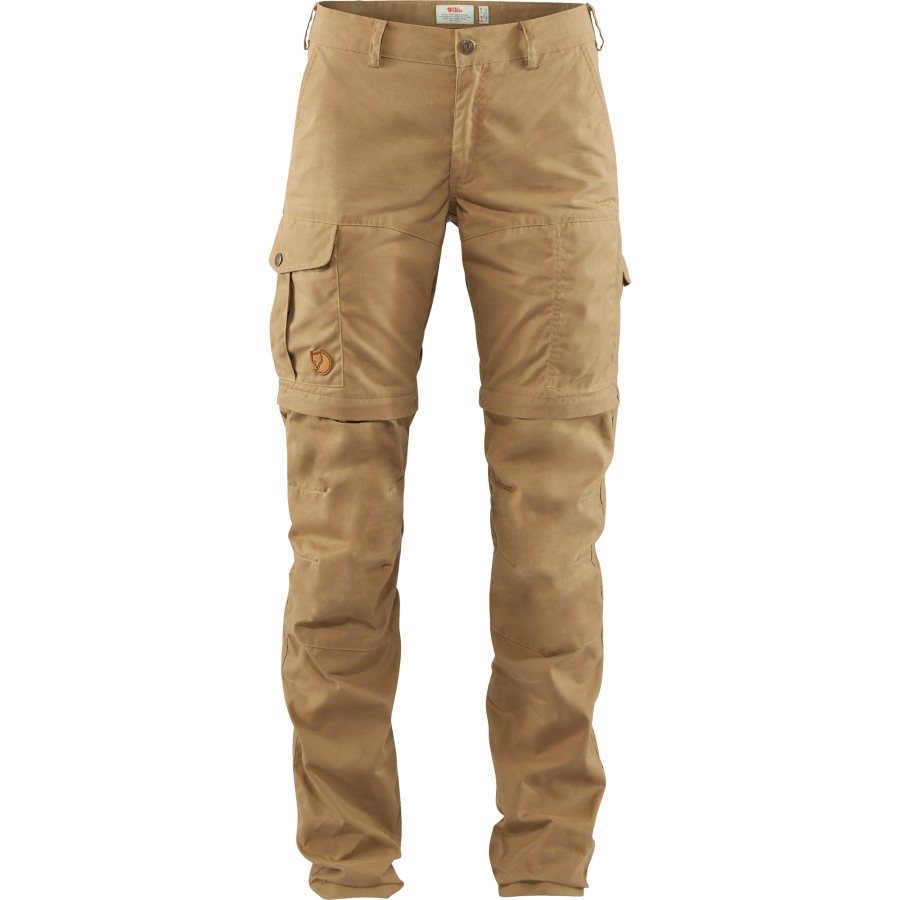 Dark Sand Karla Pro Zip-Off Trousers W Fjällräven Outlets