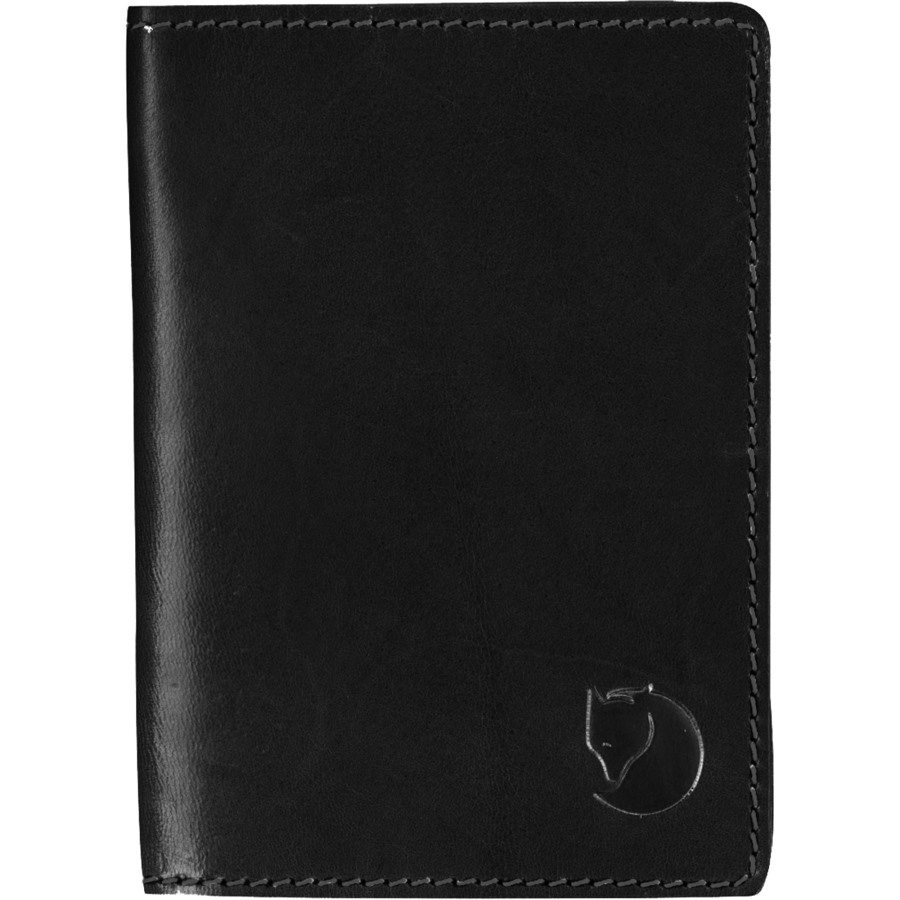 Leather Passport Cover Fjällräven Outlets Black