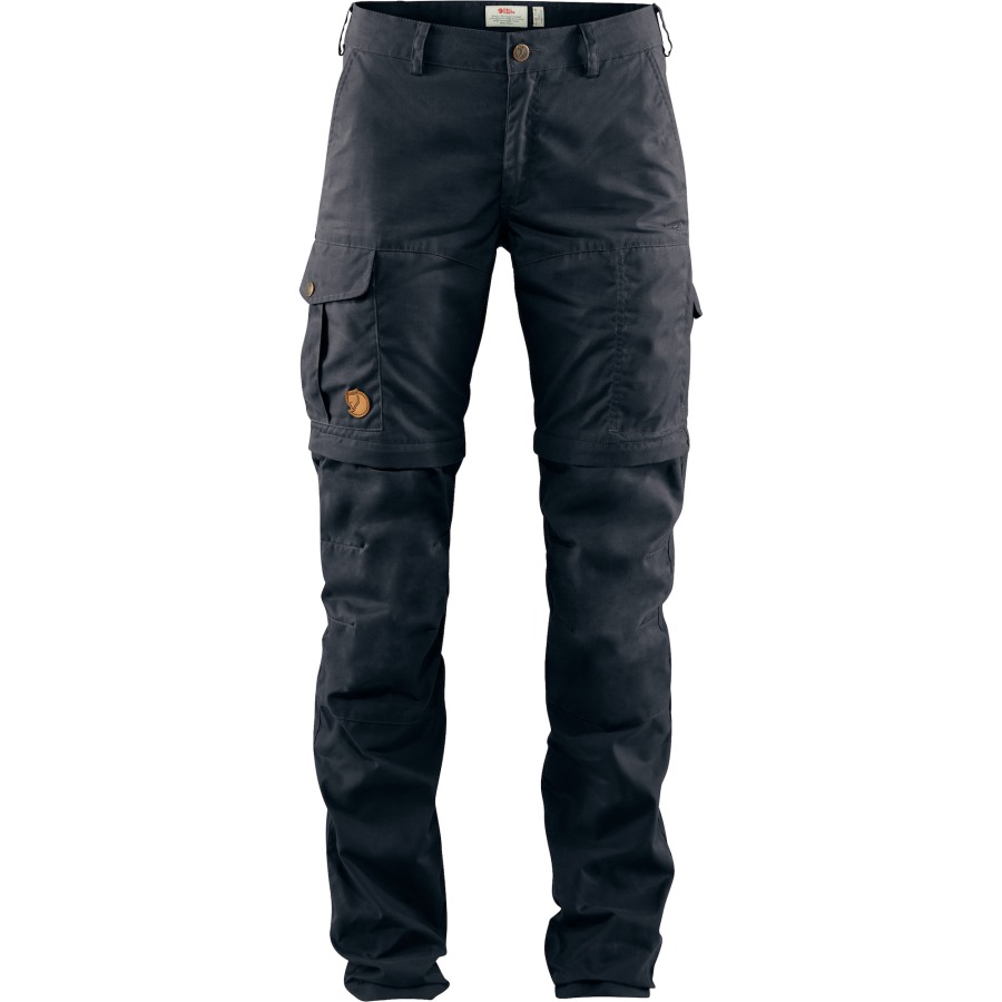 Fjällräven Outlets Dark Navy Karla Pro Zip-Off Trousers W