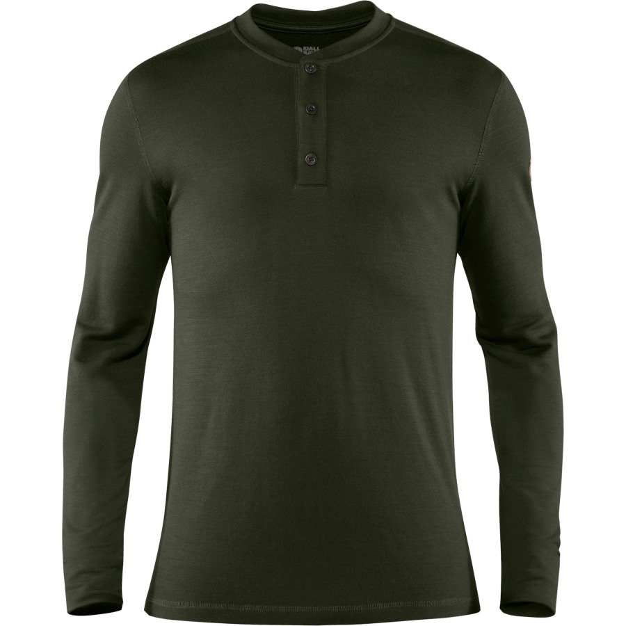 Singi Merino Henley M Deep Forest Fjällräven Outlets