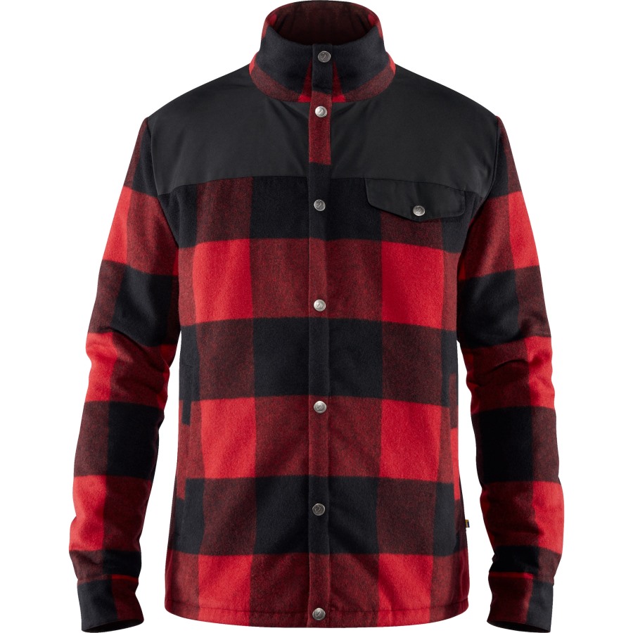 Red Fjällräven Outlets Canada Wool Padded Jacket M