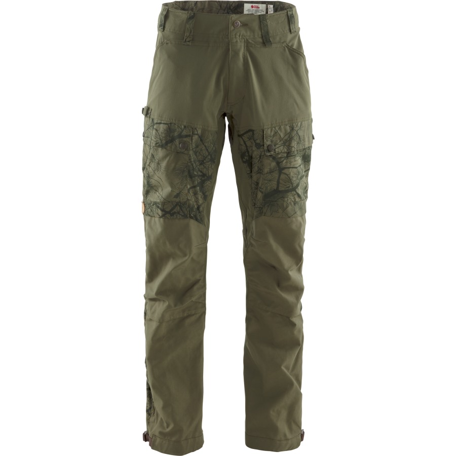 Fjällräven Outlets Green Camo-Laurel Green Lappland Hybrid Trousers M
