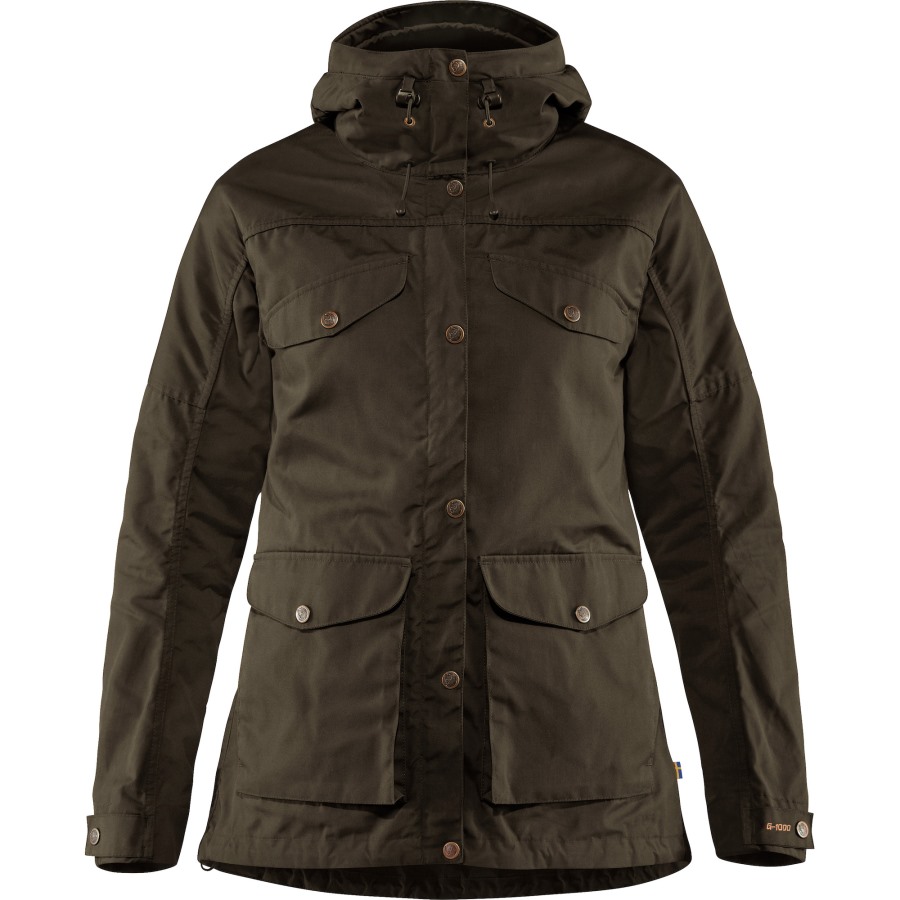 Fjällräven Outlets Vidda Pro Jacket W Dark Olive