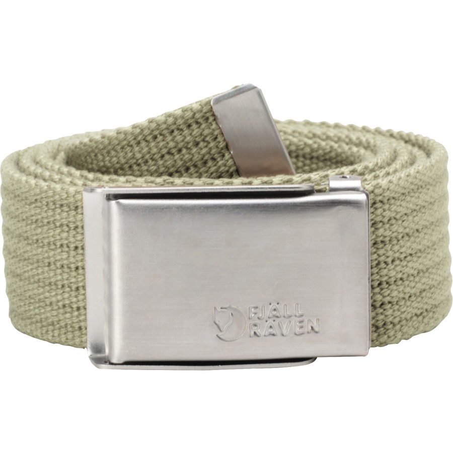 Light Khaki Fjällräven Outlets Merano Canvas Belt