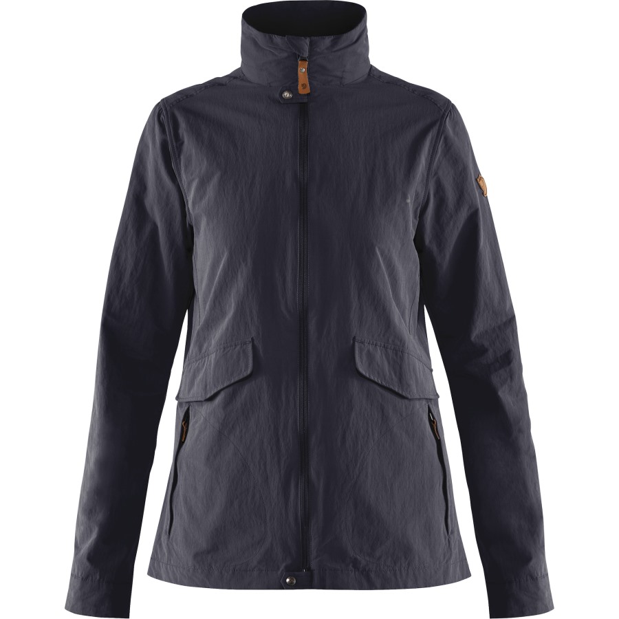 Fjällräven Outlets Dark Navy Travellers Mt Jacket W