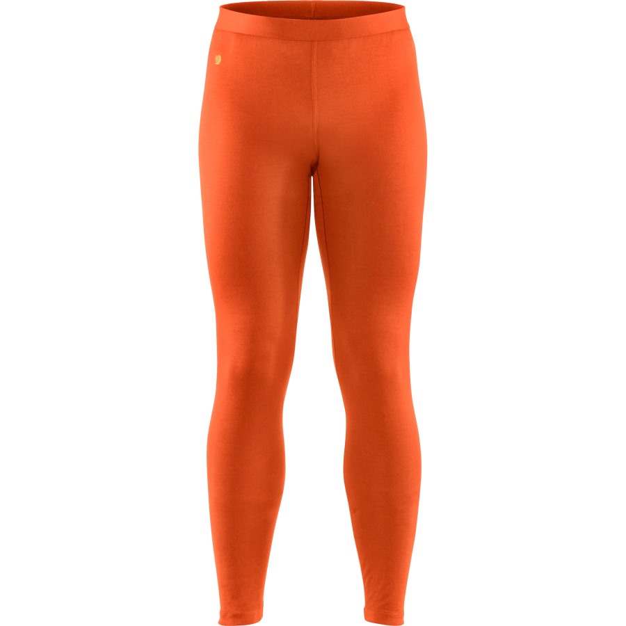Fjällräven Outlets Hokkaido Orange Bergtagen Thinwool Long Johns M
