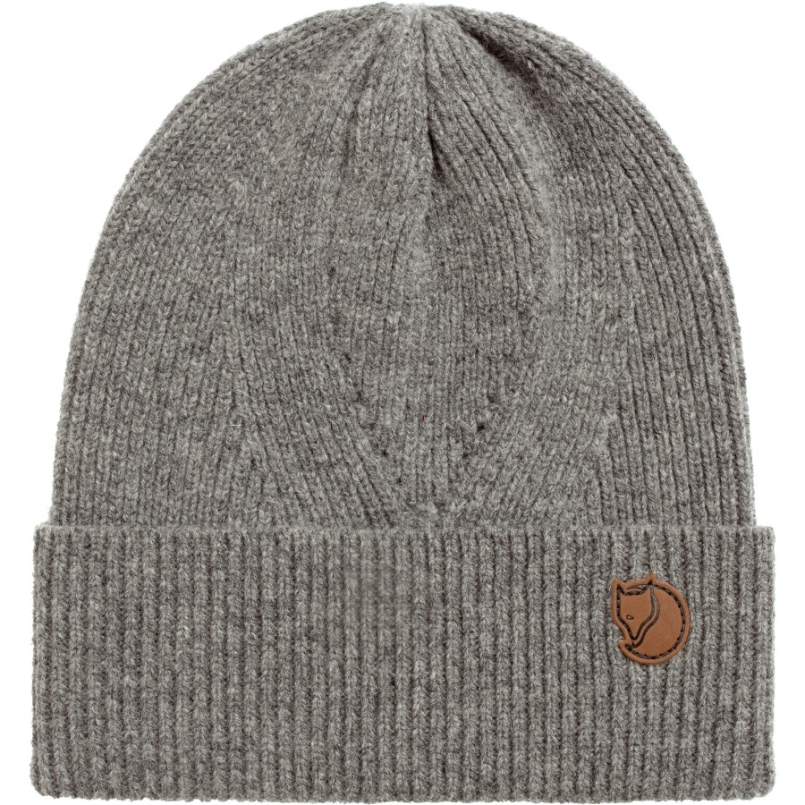 Directional Rib Beanie Grey Fjällräven Outlets