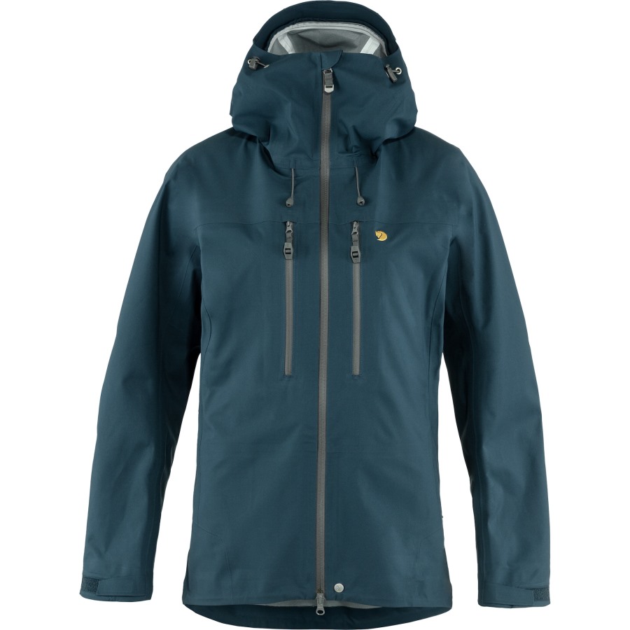 Mountain Blue Fjällräven Outlets Bergtagen Eco-Shell Jacket W