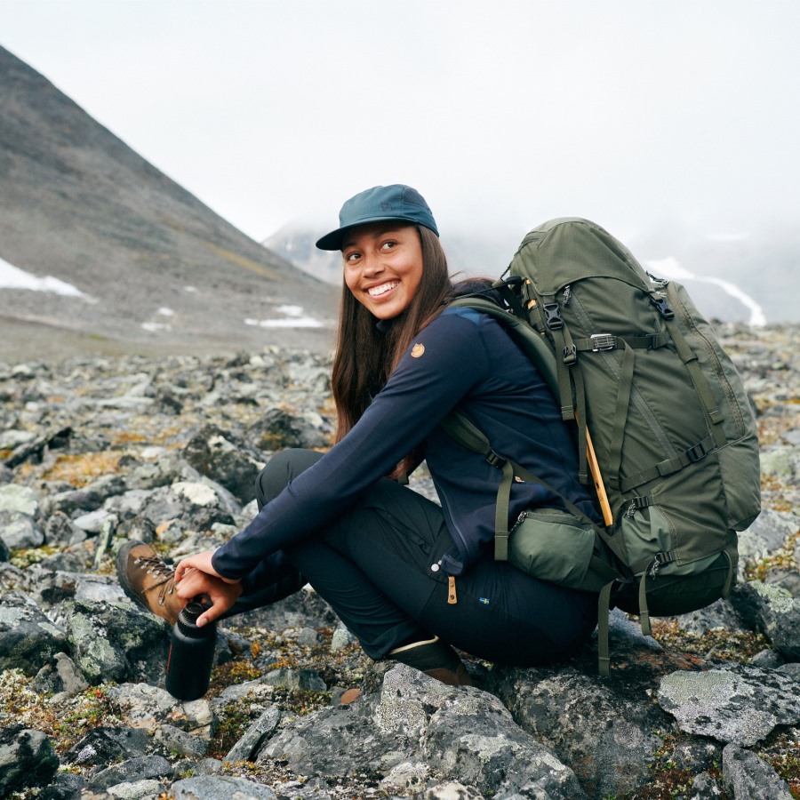 Abisko Midsummer Trousers W Short Fjällräven Outlets Mineral Blue-Clay Blue