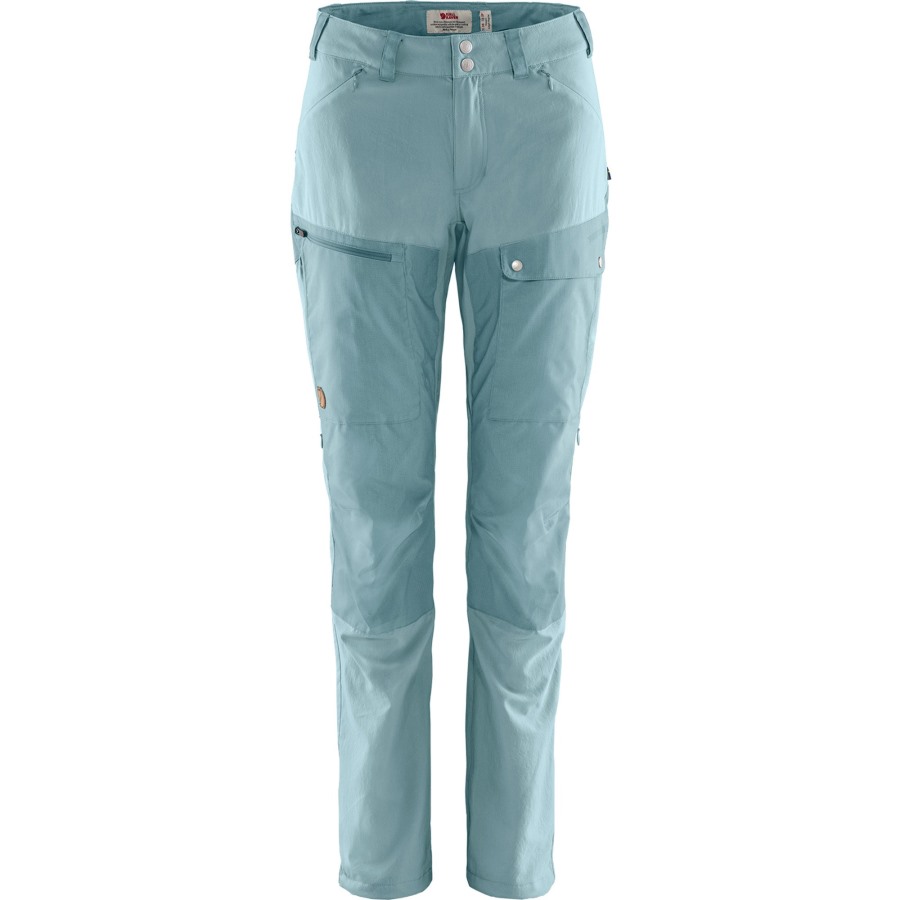 Fjällräven Outlets Abisko Midsummer Trousers W Reg Mineral Blue-Clay Blue