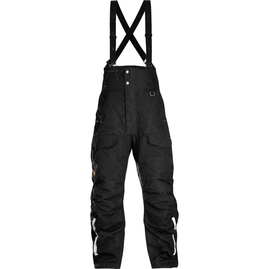 Black Polar Bib Trousers M Fjällräven Outlets