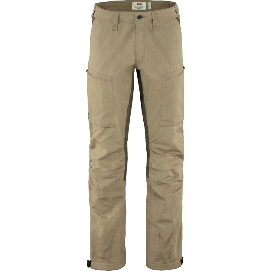 Abisko Lite Trekking Trousers M Reg Fjällräven Outlets Sand